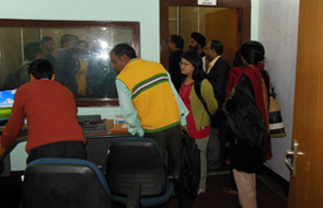 Participants of the Consultation at the studio of Radio Brahmaputra.