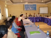 The Centre for North East Studies and Policy Research (C-NES) in association with Bharatiya Cha Parishad (BCP) organized two back-to- back workshops at Dibrugarh supported by the Ministry of DoNER: the first on â€œThe Look East Policy (LEP) with perspectives from the North East and South East Asia and a special focus on the Green Economy and Cultural connectivityâ€ on Sep 5 and the second onâ€ Infrastructure Development, with a focus on new technologies and energyâ€ on the following day, September 6, 2008. The workshop on the Look East Policy in progress at Dibrugarh on 5th September, 2008 