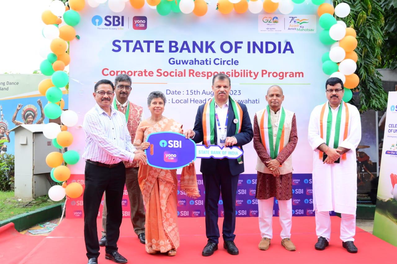 C-NES Receives Multi-Utility Vehicle from SBI on 77th Independence Day