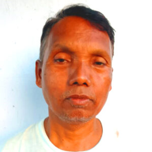 Jitu Dutta. Community Worker, Majuli Boat Clinic.